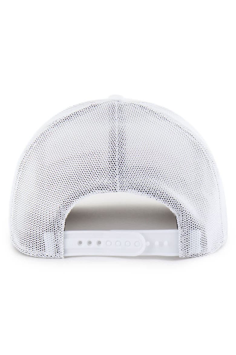 Men's '47  White Pittsburgh Pirates Rangefinder brrr Trucker Adjustable Hat, Alternate, color, White