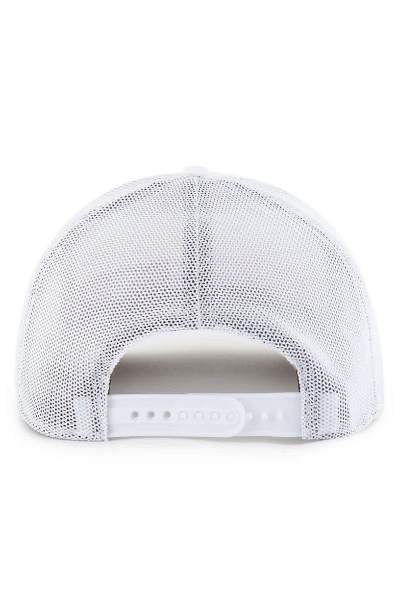 '47 Men's '47  White Pittsburgh Pirates Rangefinder brrr Trucker Adjustable Hat, Alternate, color, White