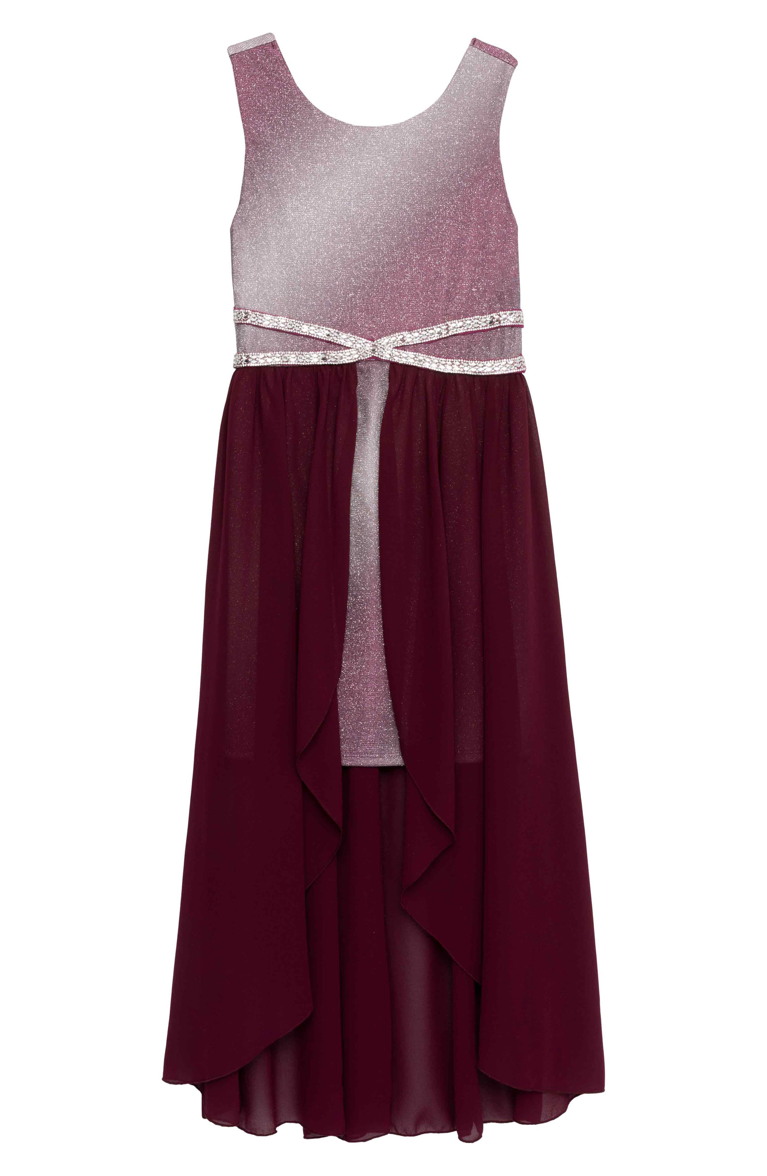 Speechless Kids' Ombré Walk Thru Party Dress