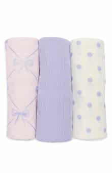 Toby 3-Pack Assorted Lattice Bows Blankets