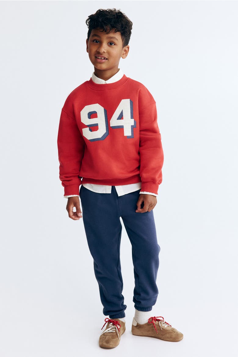 Printed Sweatshirt, Alternate, color, Red/94