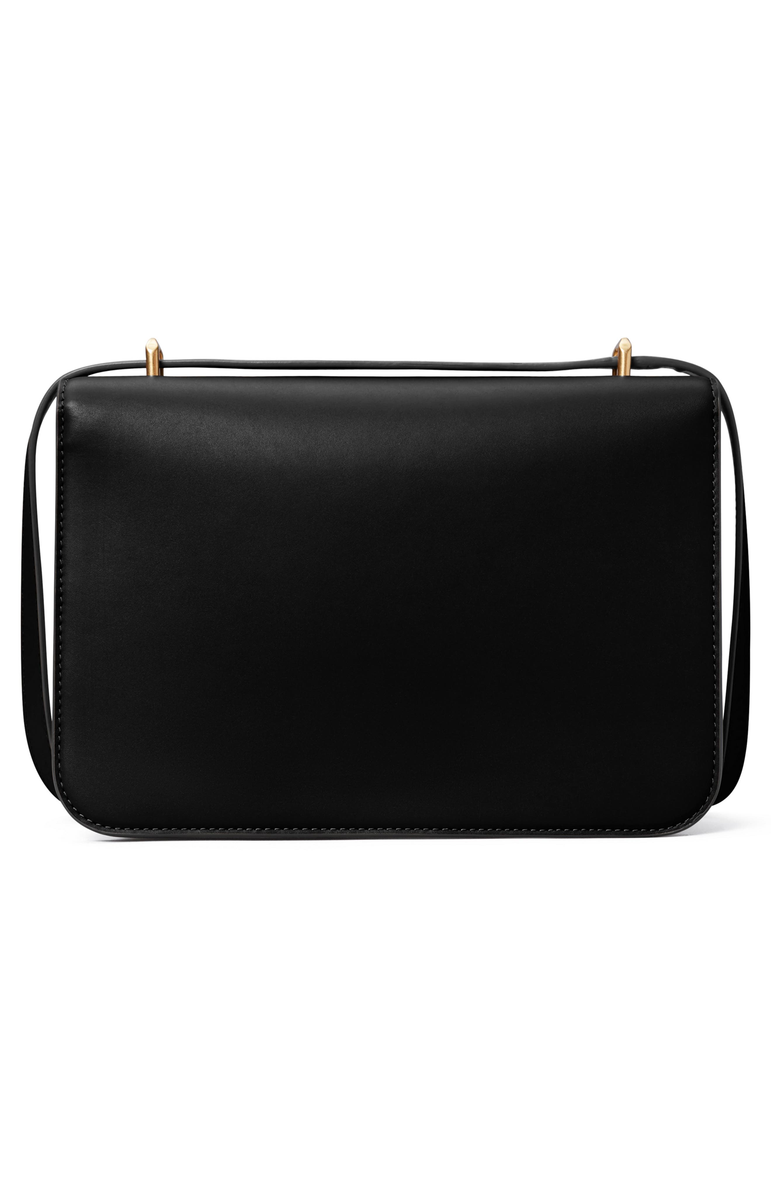 Tory Burch Eleanor Leather Shoulder Bag, Alternate, color, 