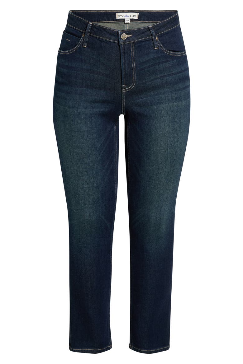 Dover Straight Leg Jeans, Main, color, DARK WHISKER WASH