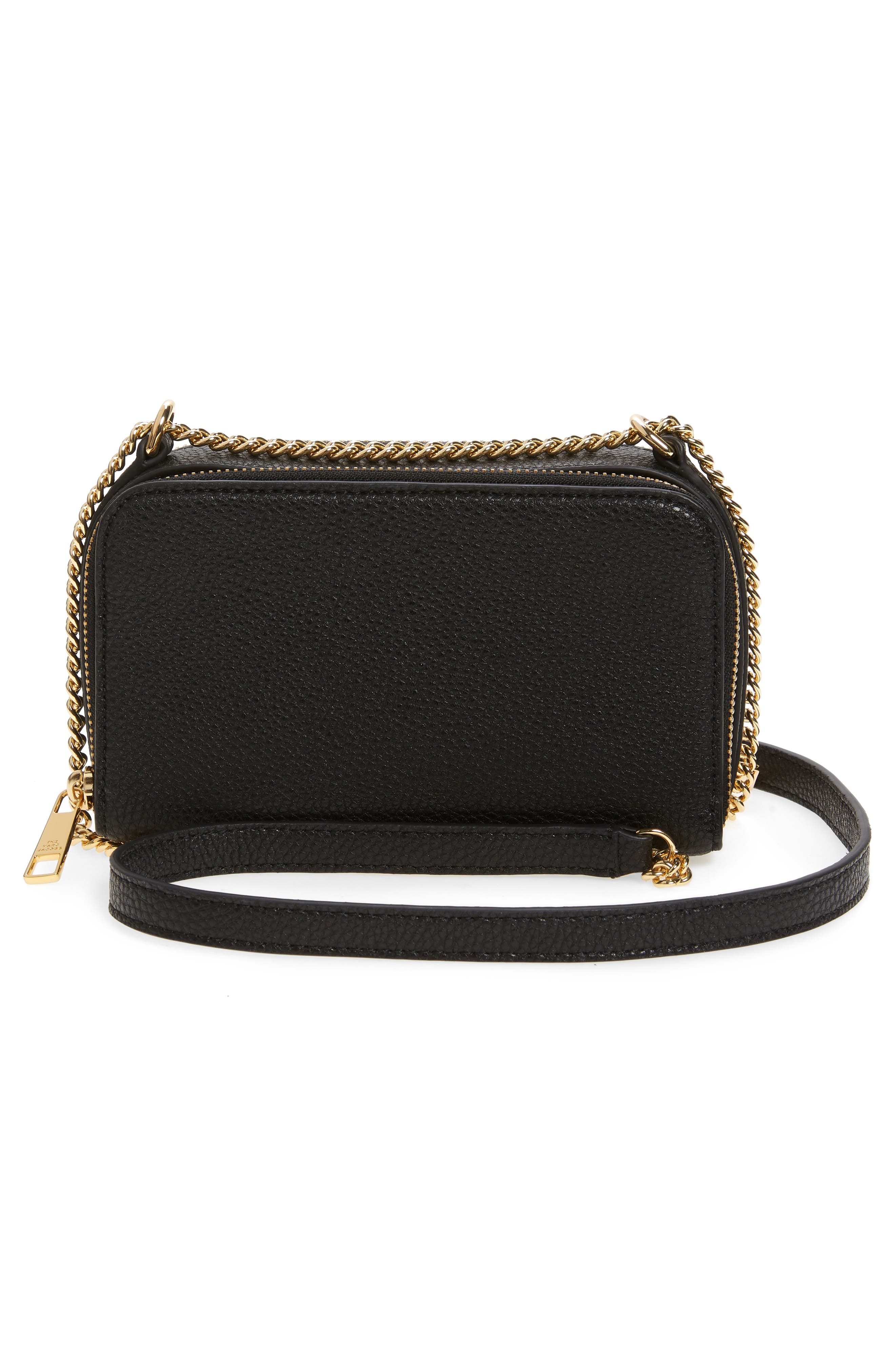 Marc Jacobs The Marc Jacobs Leather Crossbody Bag, Alternate, color, 