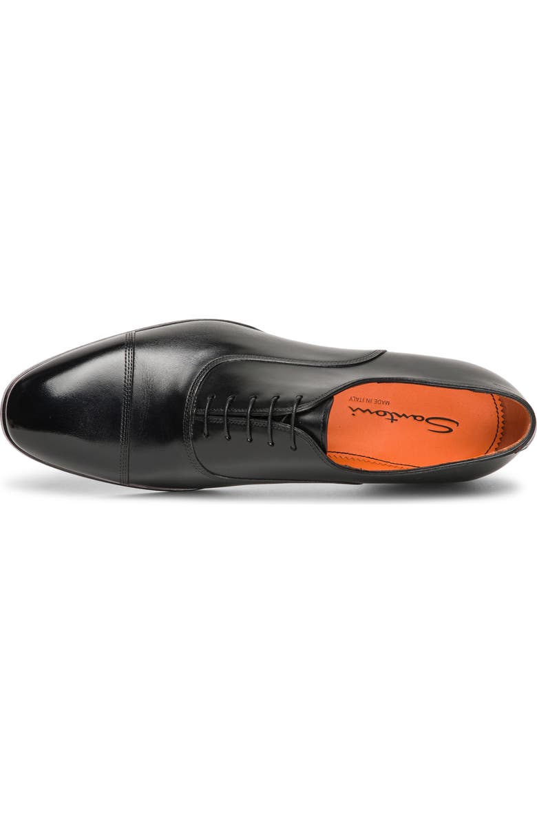 Santoni Lace-Up Cap Toe Oxford, Alternate, color,