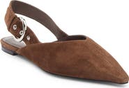 Jeffrey Campbell Scone Slingback Pointed Toe Flat