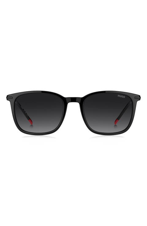 HG 1428/S 53mm Gradient Rectangular Sunglasses