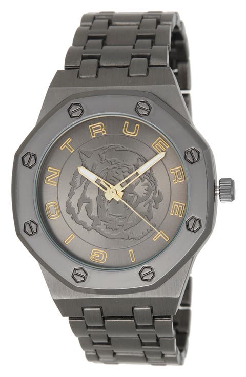 Tiger Bracelet Watch, 42mm
