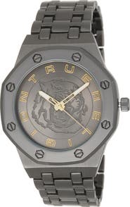 True Religion Tiger Bracelet Watch, 42mm