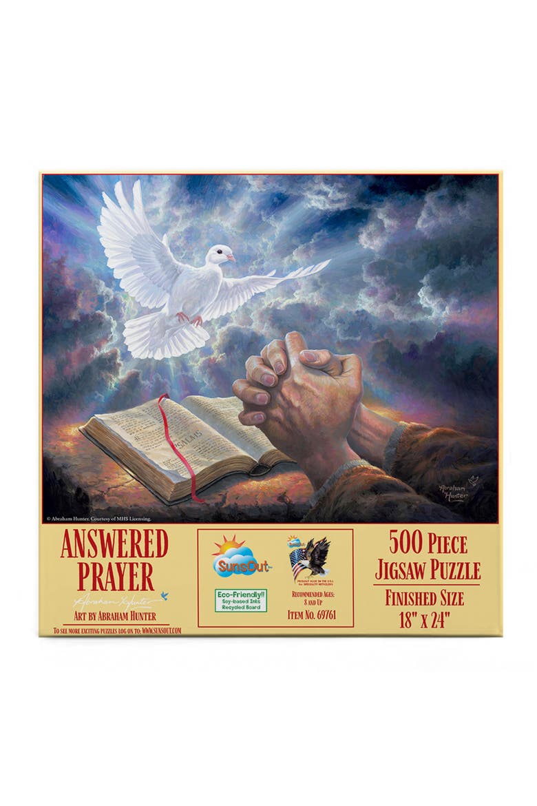Answered Prayer 500 piece Jigsaw Puzzle for Adults, Alternate, color, Multicolor