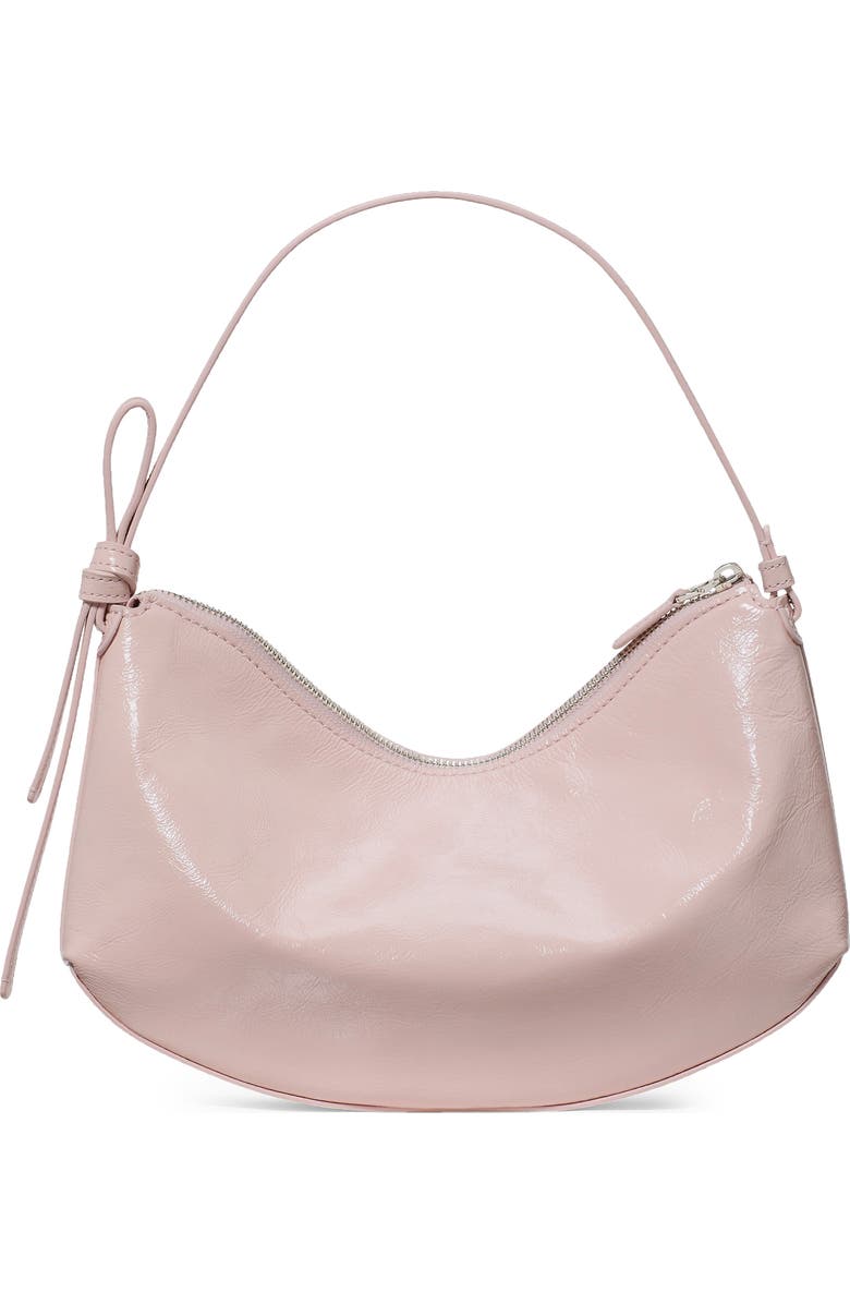 Kate Spade New York loop crinkle patent leather shoulder bag, Alternate, color,