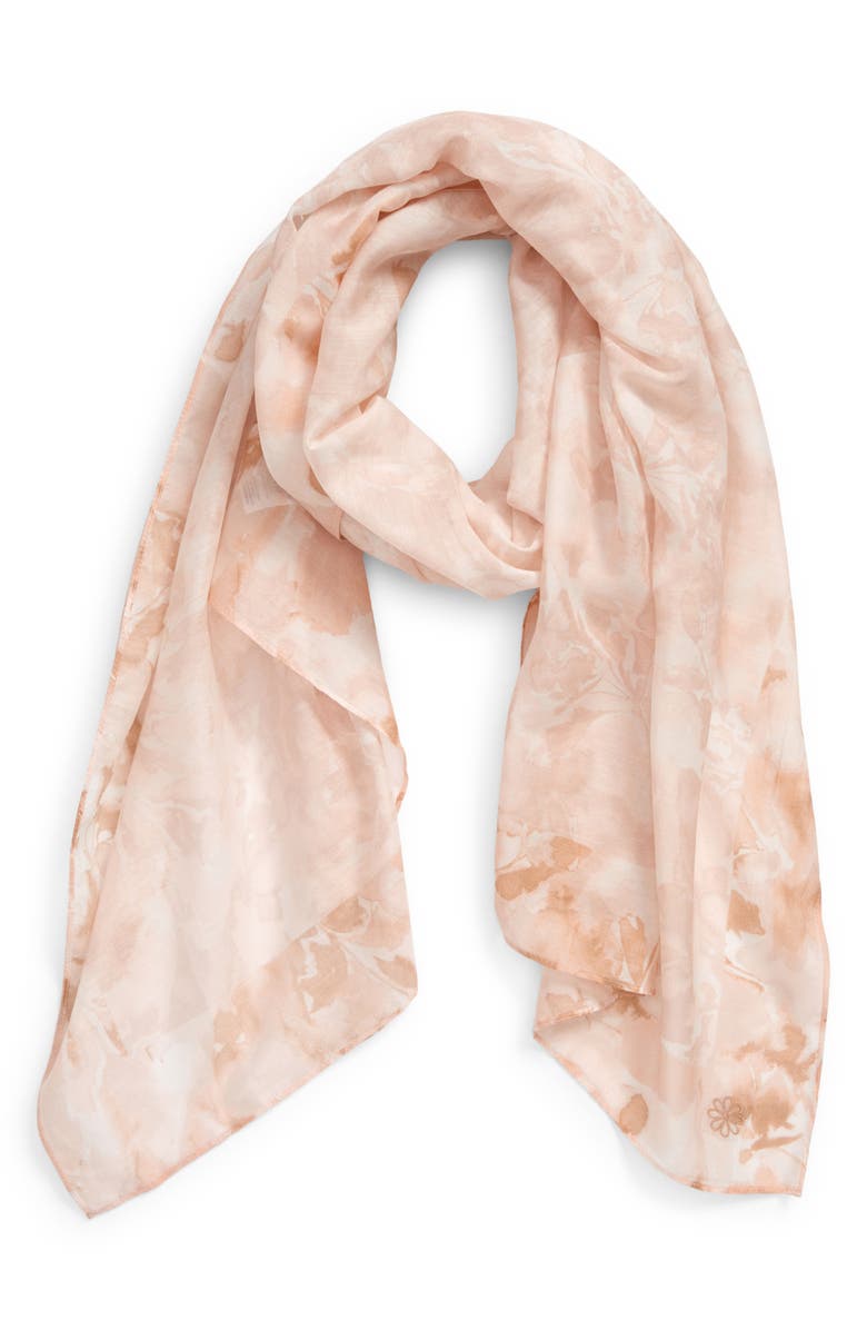 Nordstrom Henna & Hijabs Cotton & Silk Hijab, Alternate, color,