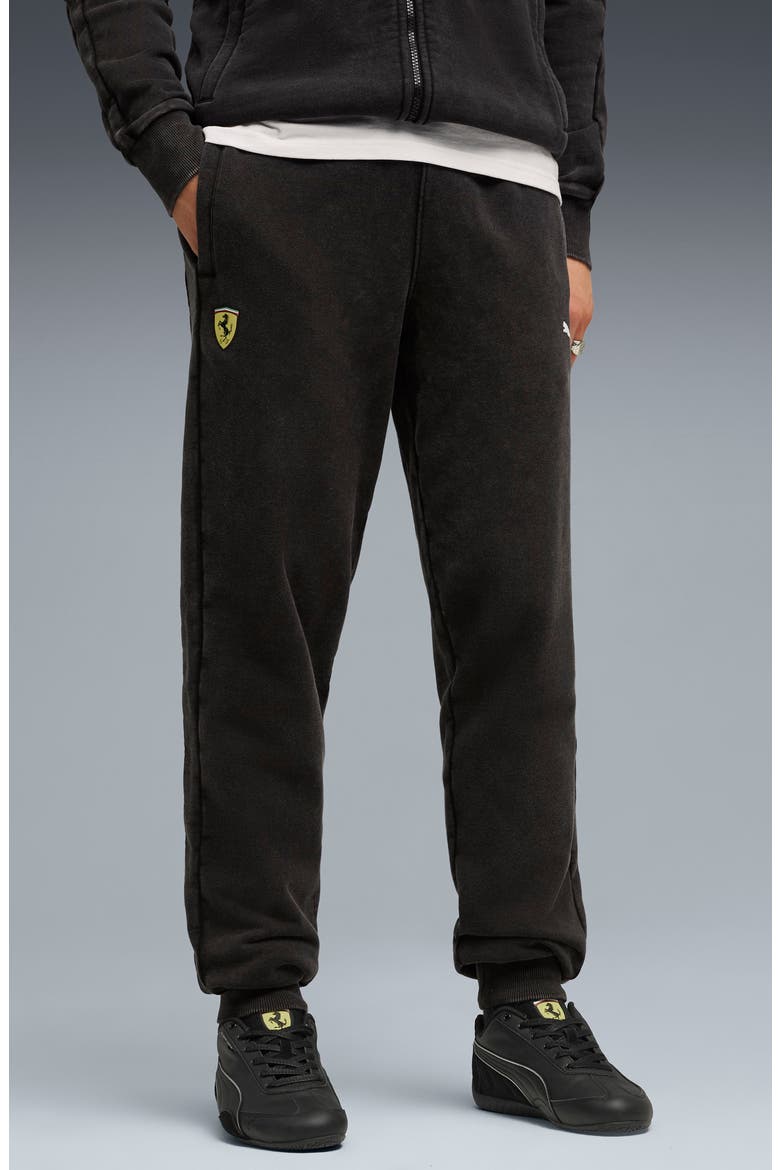 Ferrari T7 Cotton Joggers, Main, color, PUMA BLACK