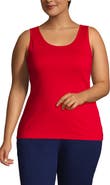 Lands' End Cotton Tank Top