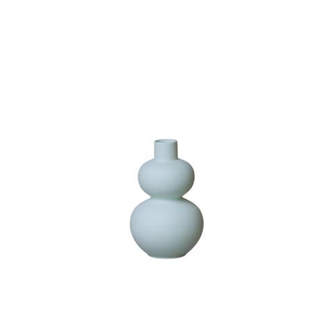 Matte Porcelain Mini Double Lobed Vase