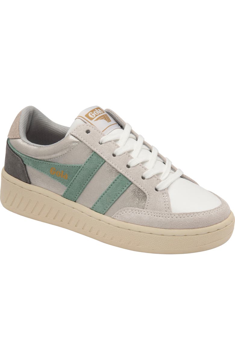 Gola Super Slam Blaze Sneaker, Main, color, Silver/ Green Mist/ Grey
