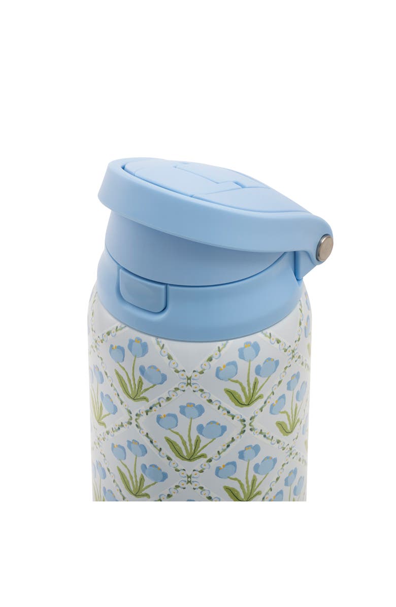 Core Home 32-Ounce Floral Hydra Bottle, Alternate, color, Blue