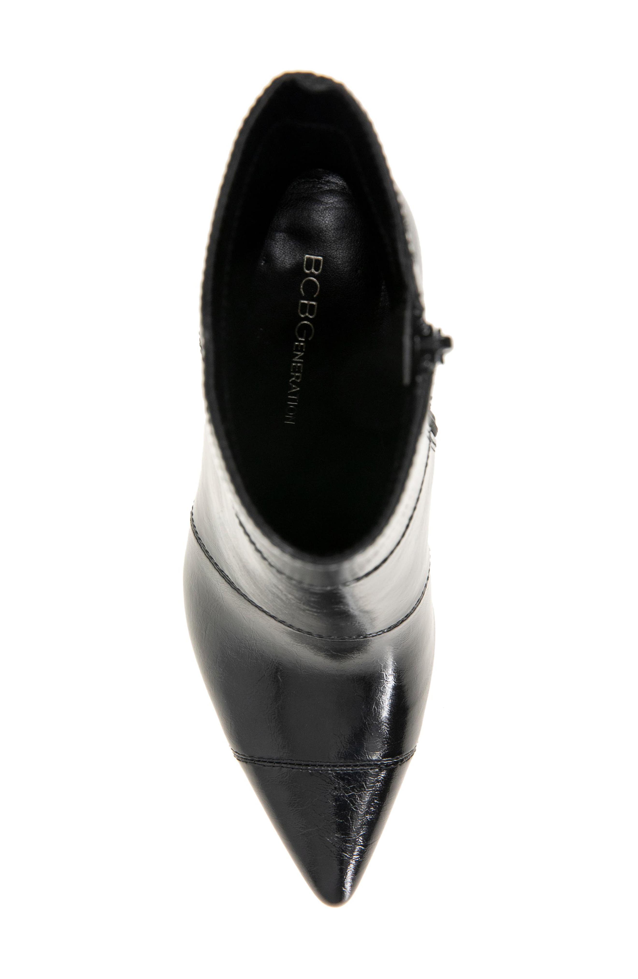 BCBGeneration Ivy Pointed Toe Bootie, Alternate, color, Black