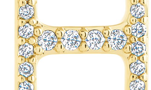 Sterling Forever Sable Cubic Zirconia Anchor Link Drop Earrings In Gold