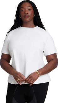 ELOQUII Seamed Flared Top