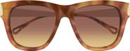Chloé 53mm Cat Eye Sunglasses