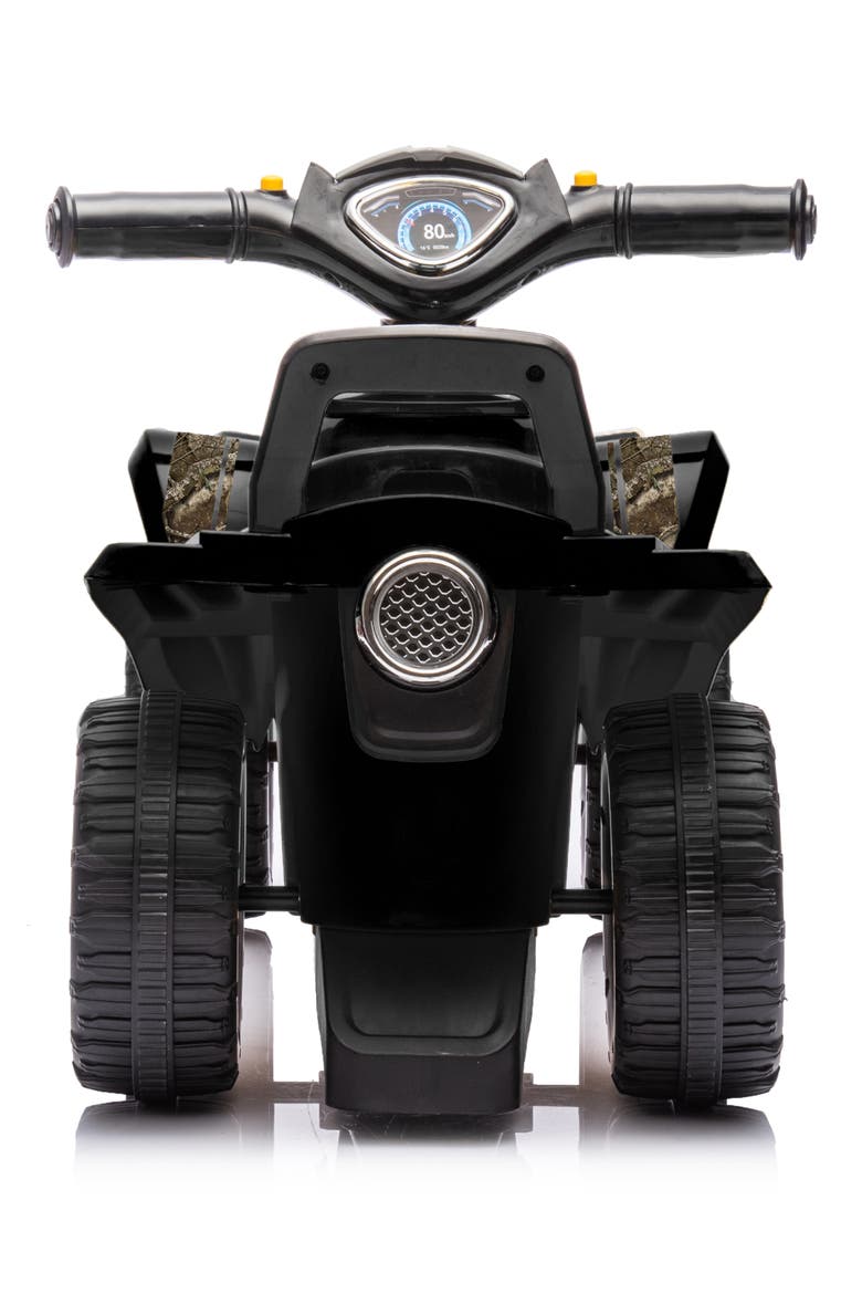 Realtree Quad Push Car, Alternate, color, BLACK