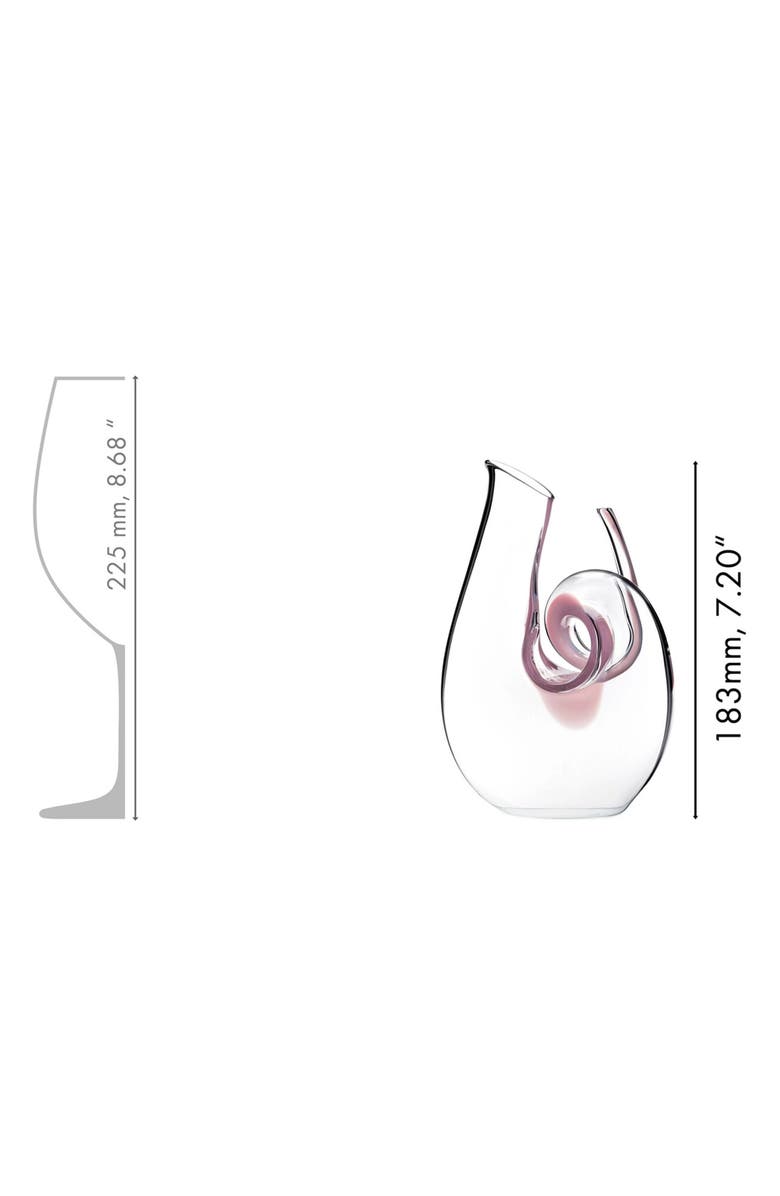 Riedel Curly Decanter, Alternate, color,