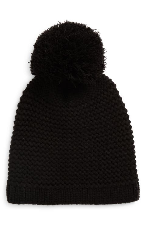 Pompom Chunky Knit Beanie