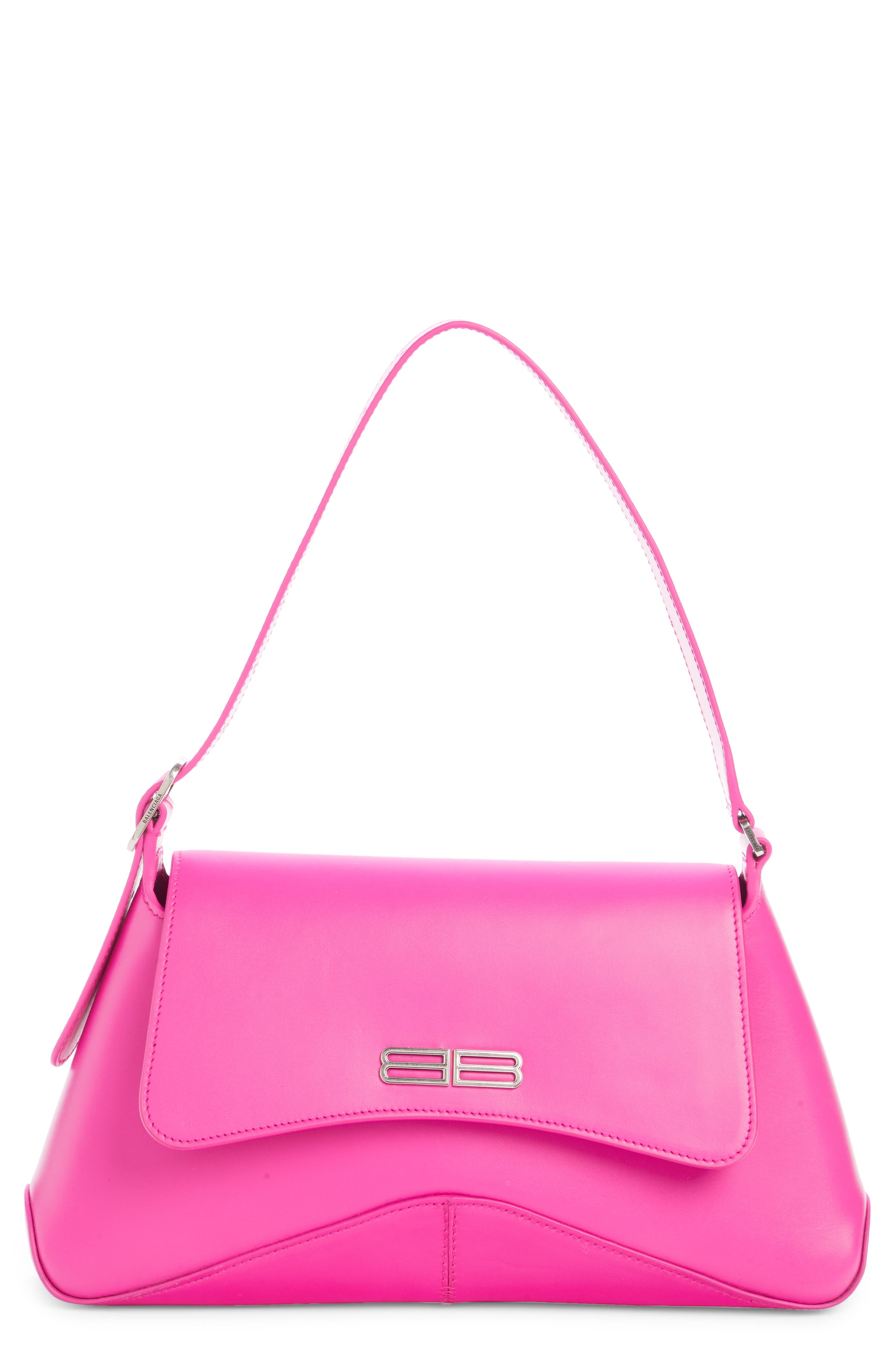Balenciaga XX Street Medium Leather Shoulder Bag, Main, color, 