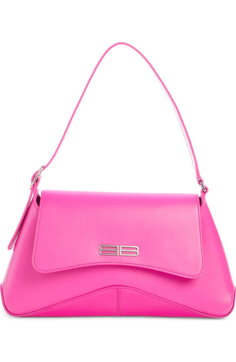 Balenciaga XX Street Medium Leather Shoulder Bag, Main, color,