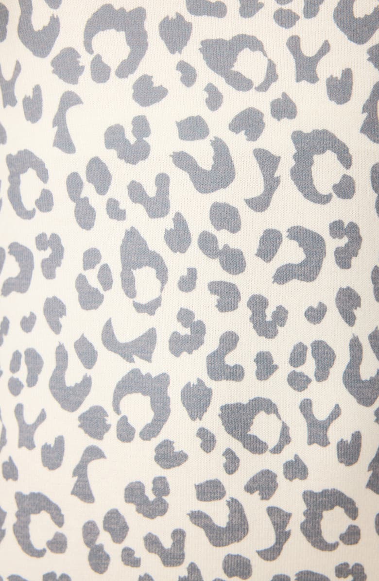 PJ Salvage Life in Leopard Pajama Pants, Alternate, color,