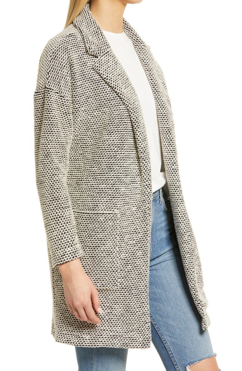Marine Layer Women's Birdseye Long Cardigan, Alternate, color,