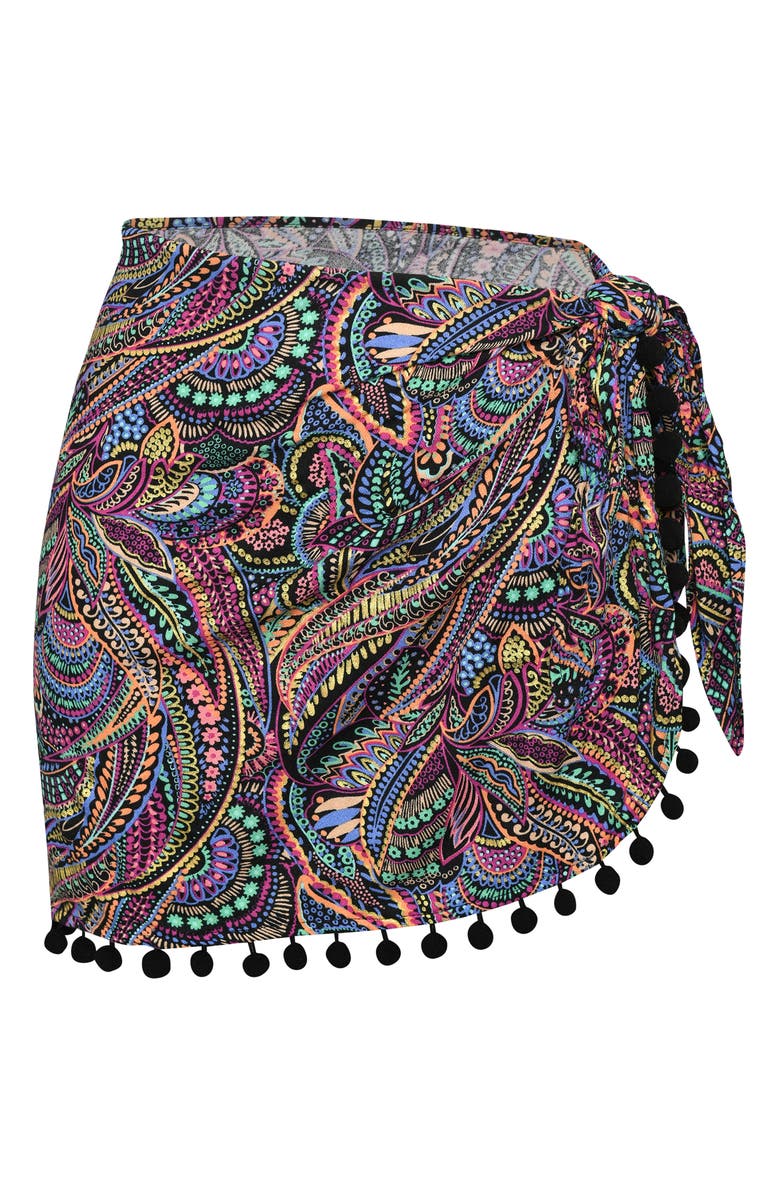 Sunshine 79 Disco Cover-Up Pareo, Alternate, color, Purple Multi