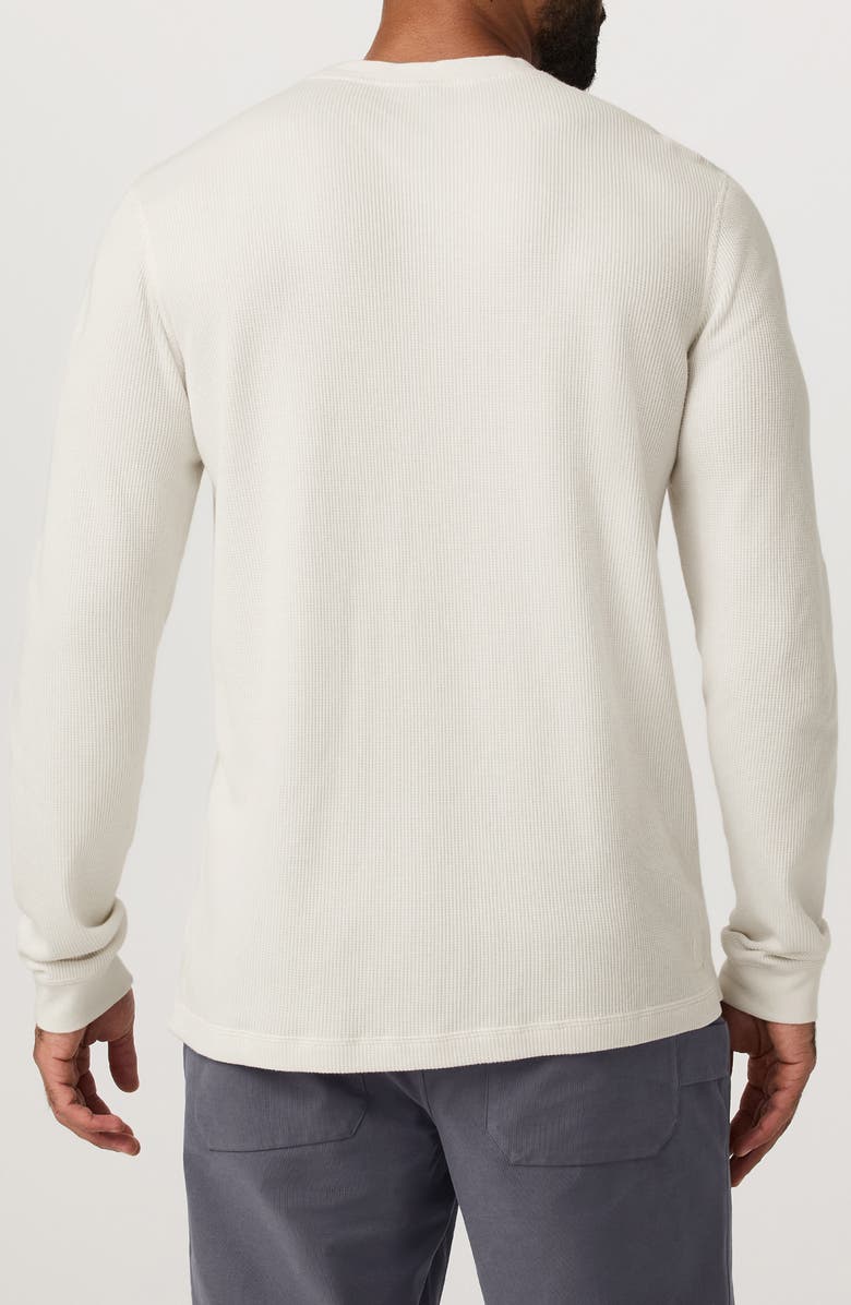 Vuori Waffle Crew T-Shirt, Alternate, color, Marshmallow