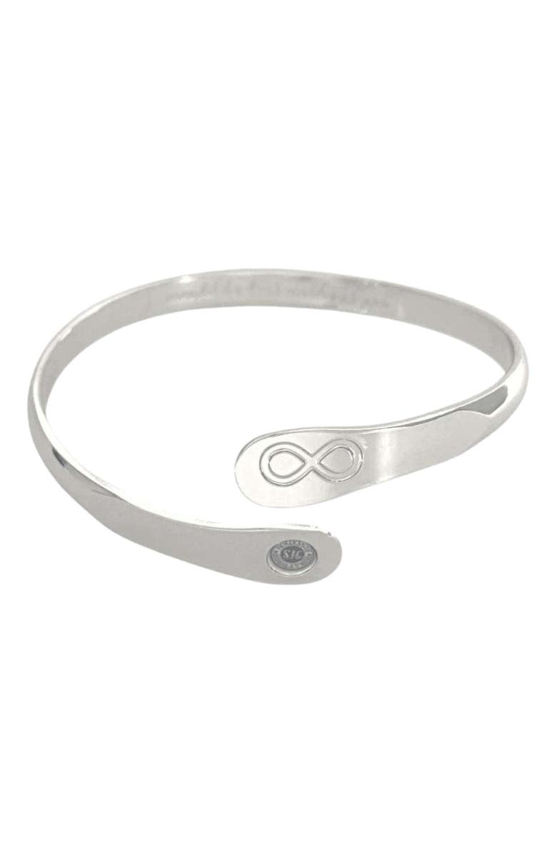 Hollywood Sensation Friendship Bracelet Engraved I would be lost without you, Alternate, color, Silver