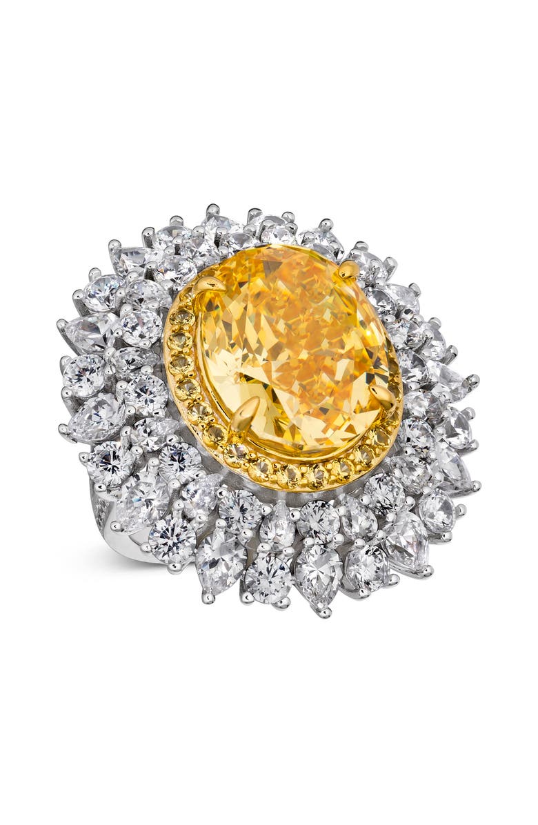 Anna Zuckerman Royal Carina 25 Carat Ring XL, Main, color, Canary Yellow