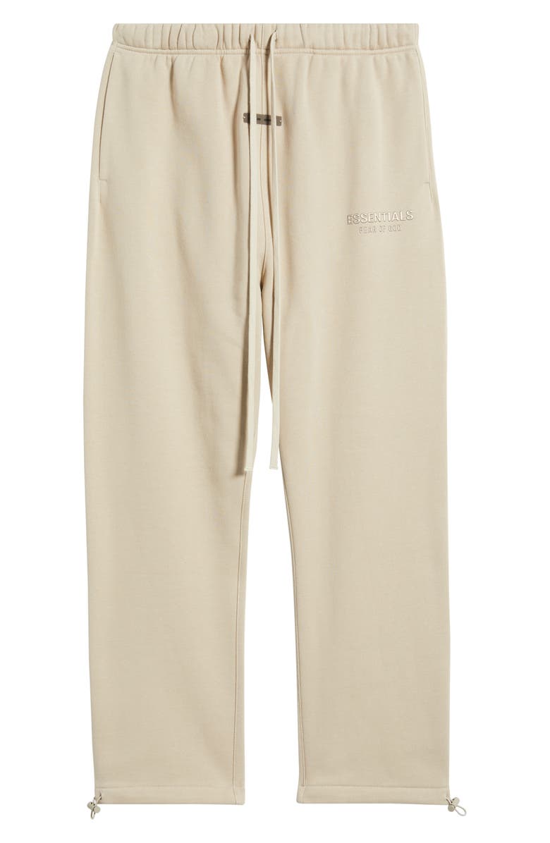 Fear of God Essentials Relaxed Fleece Sweatpants, Alternate, color, Timber