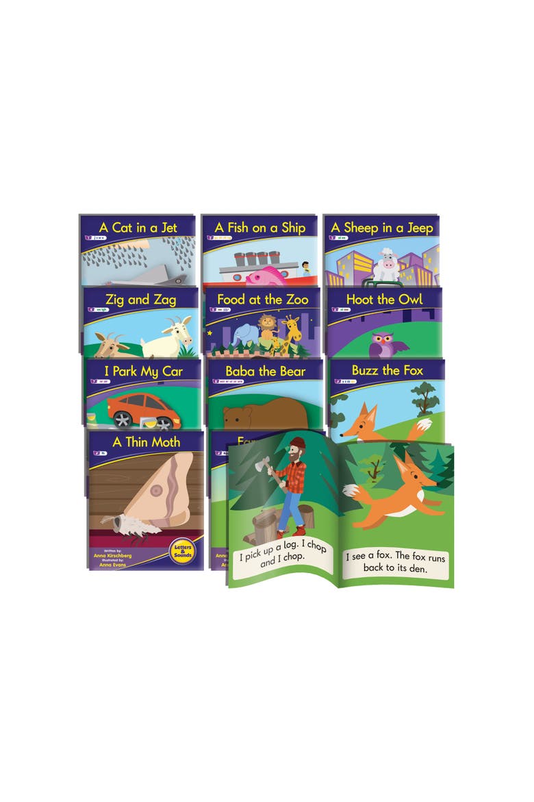 Phonics Readers Fiction Learning Set, Main, color, Multicolored