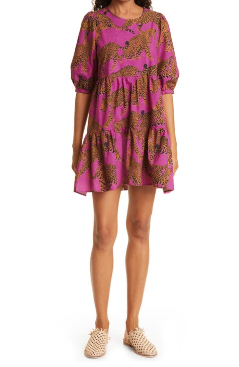 Artsy Leopards Minidress
