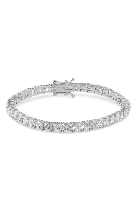 Classic Cubic Zirconia Tennis Bracelet