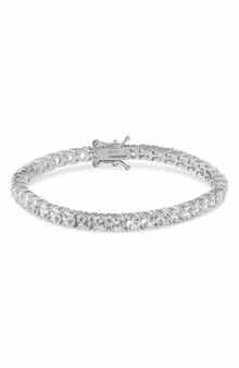 JARDIN Classic Cubic Zirconia Tennis Bracelet