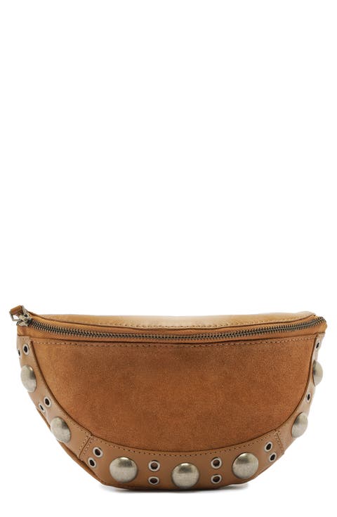 Owen Studded Leather Belt Bag