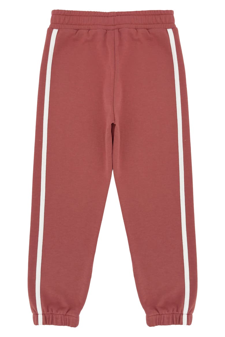 Kids' Wyatt Cotton Blend Track Joggers, Alternate, color, CANYON RED