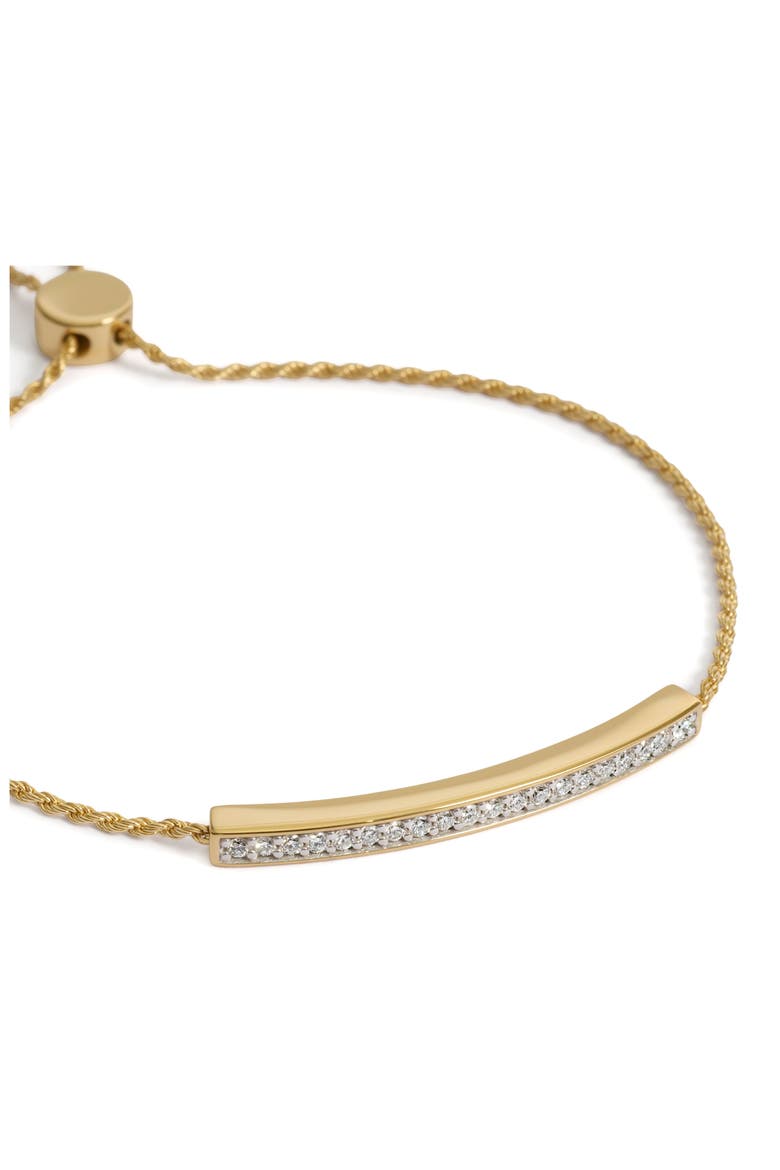 Linear Pavé Lab Grown Diamond Bracelet, Alternate, color, 18K GOLD VERMEIL / LAB DIAMOND