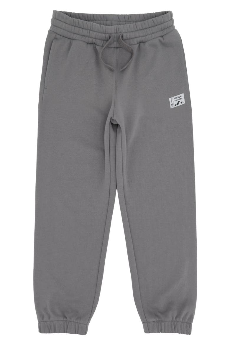 Kids' Wyatt Fleece Joggers, Main, color, ASH GREY