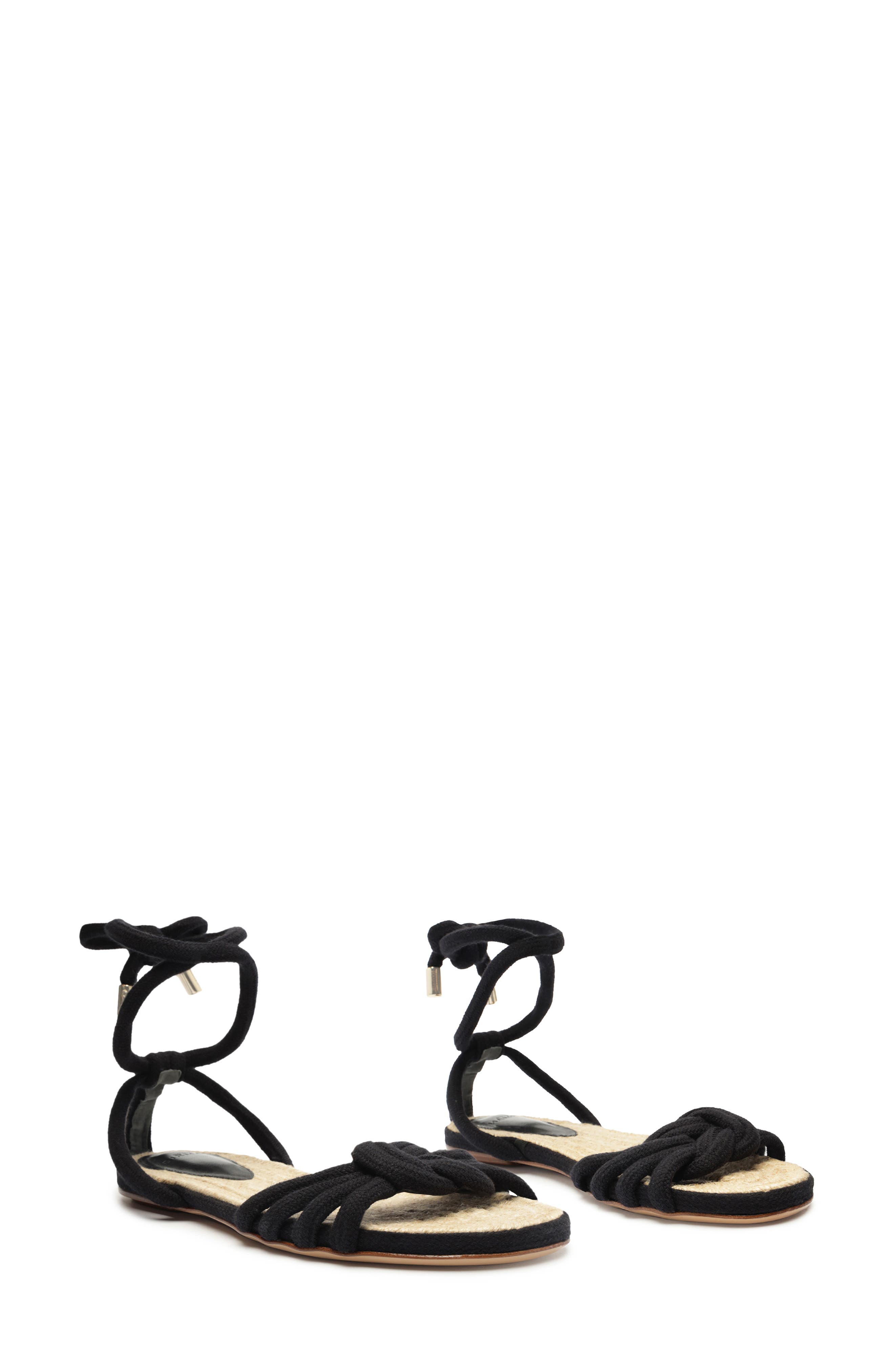 Vicky Rope Ankle Tie Sandal (Women) | Nordstrom