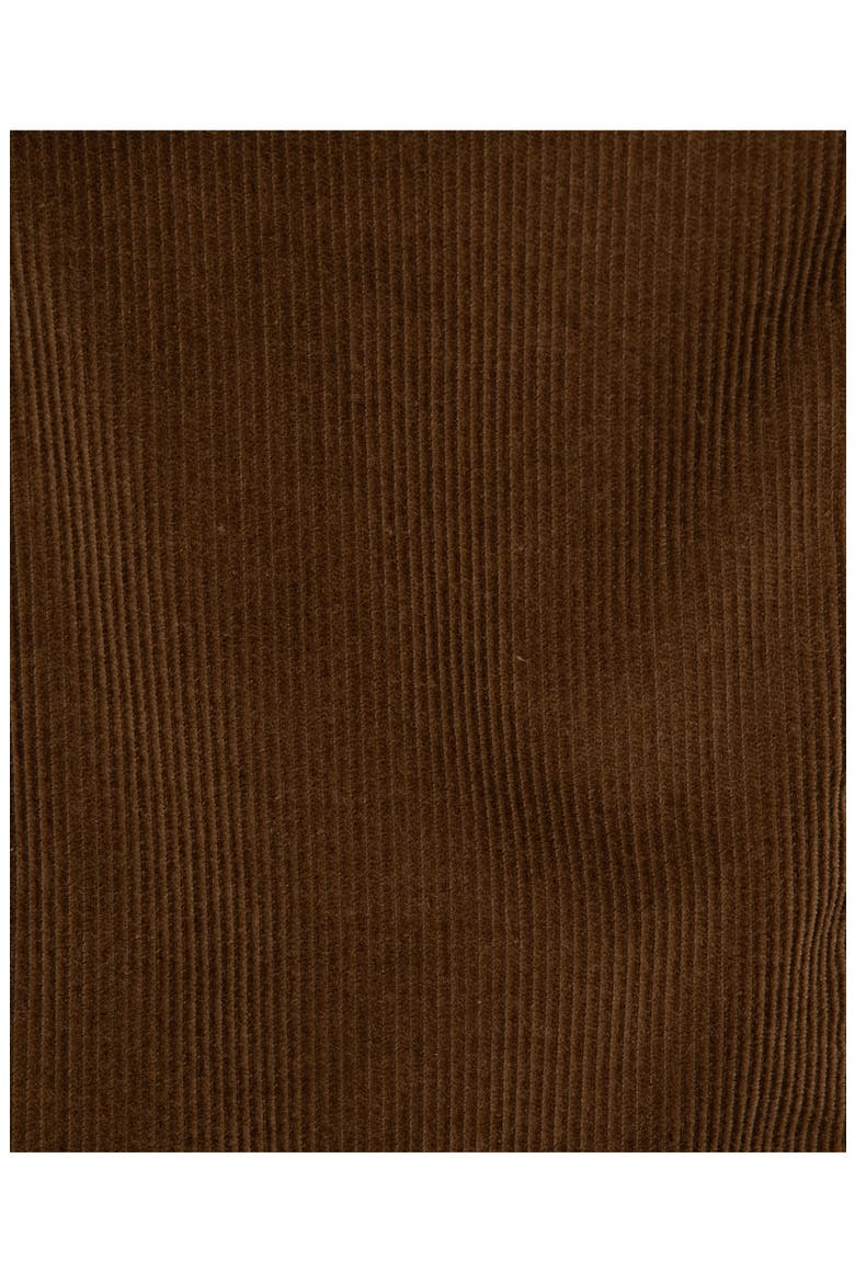 Set of 3 Aviator Graphic T-Shirt, Corduroy Pants & Faux Leather Flight Jacket, Alternate, color, BROWN