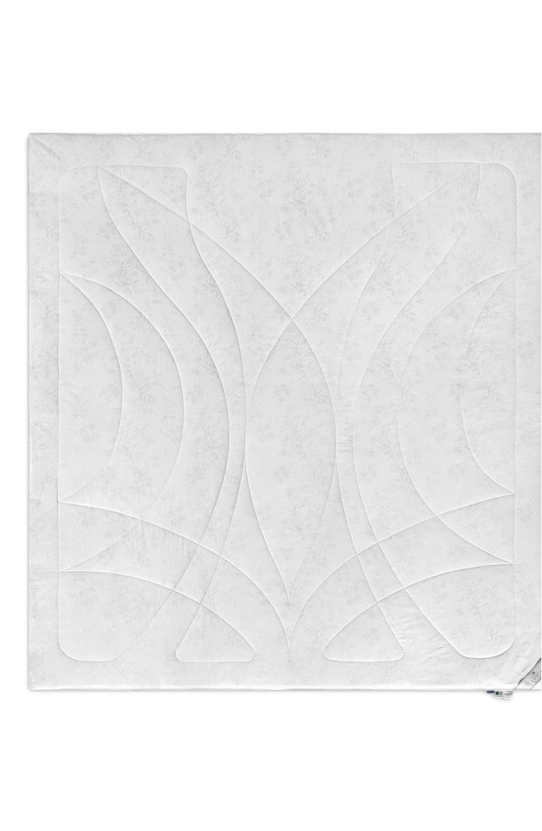 Togas Lotus linen silk comforter, Alternate, color, White