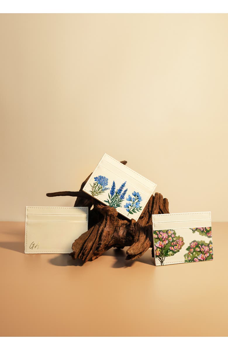 ALEPEL Cardholder, Alternate, color, Green & Pink