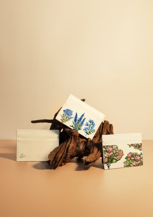 Shop Alepel Cardholder In Green & Pink